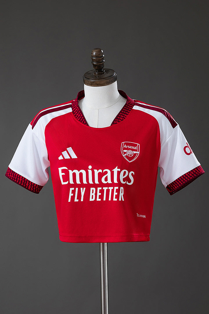 Arsenal 26/27 home women's crop top - imagem 1
