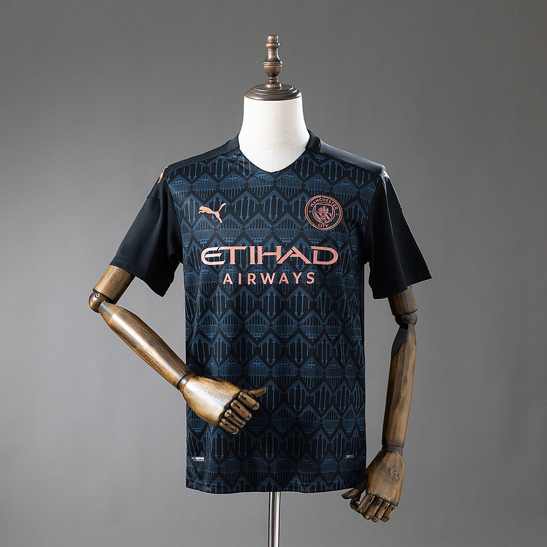 Manchester City 20/21 Away Retro Jersey - imagem 1