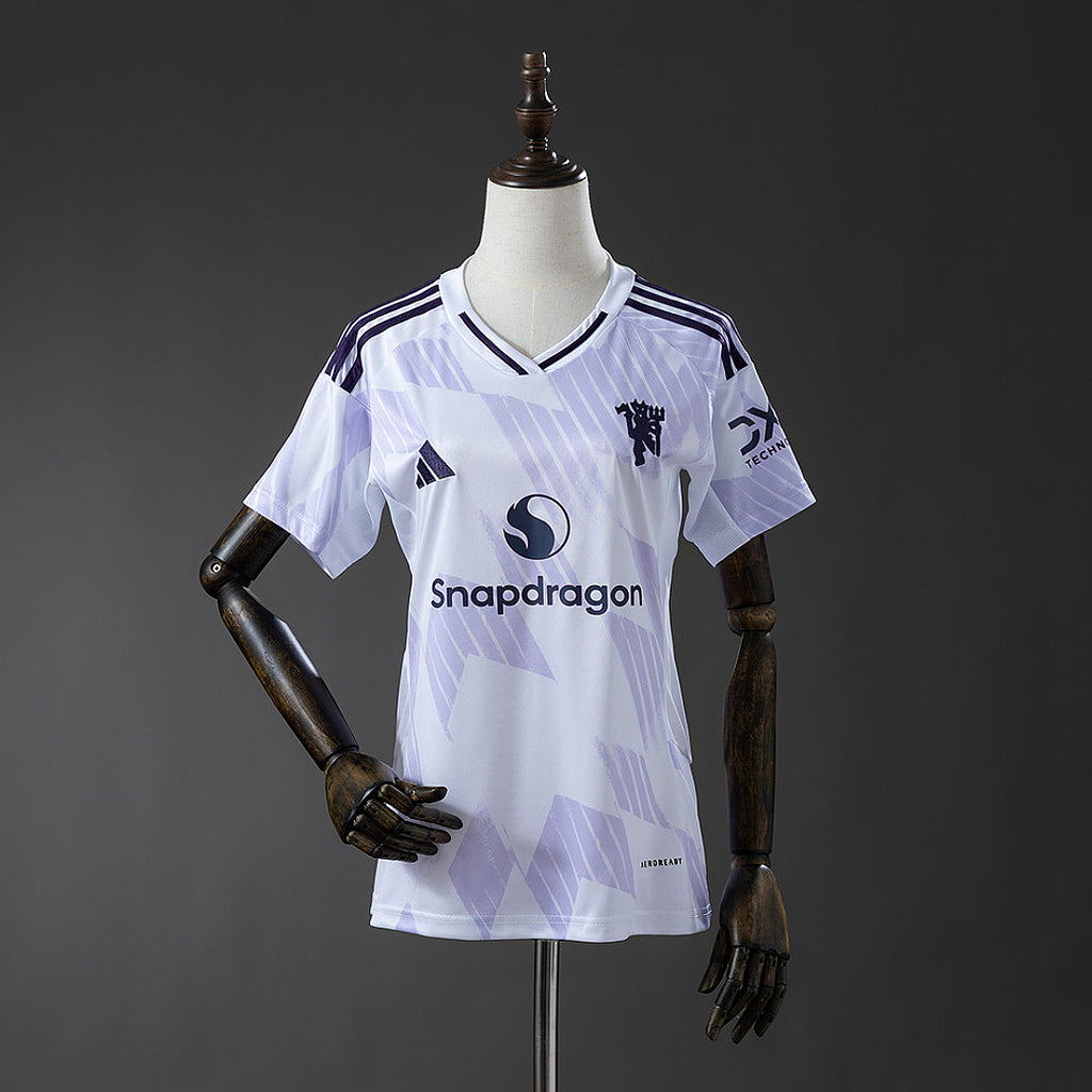 M-U 25/26 Away Women's Jersey Sizes - imagem 1