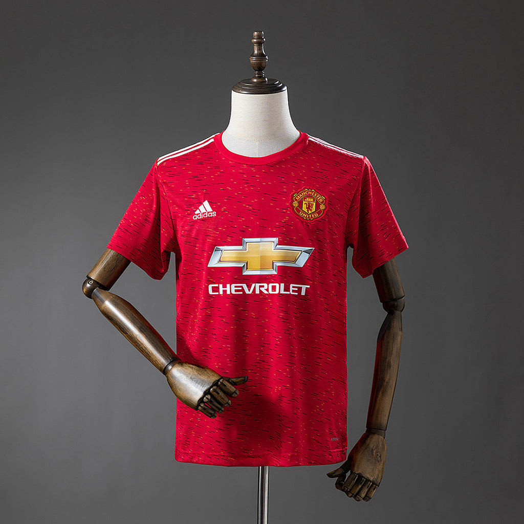 M-U 20/21 Home Retro Jersey - imagem 1