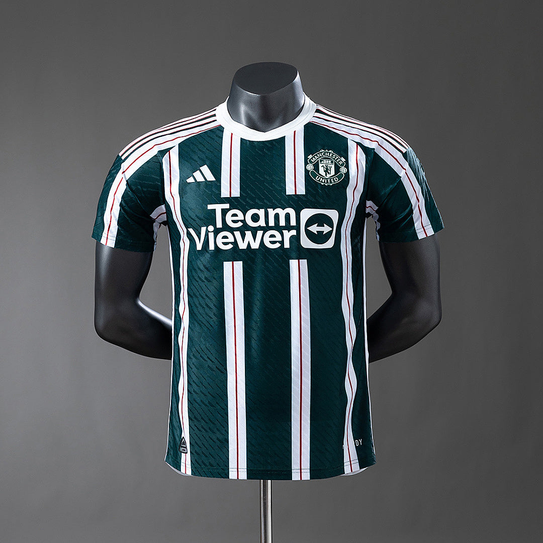M-U 23/24 Away Retro Player Version Jersey - imagem 1