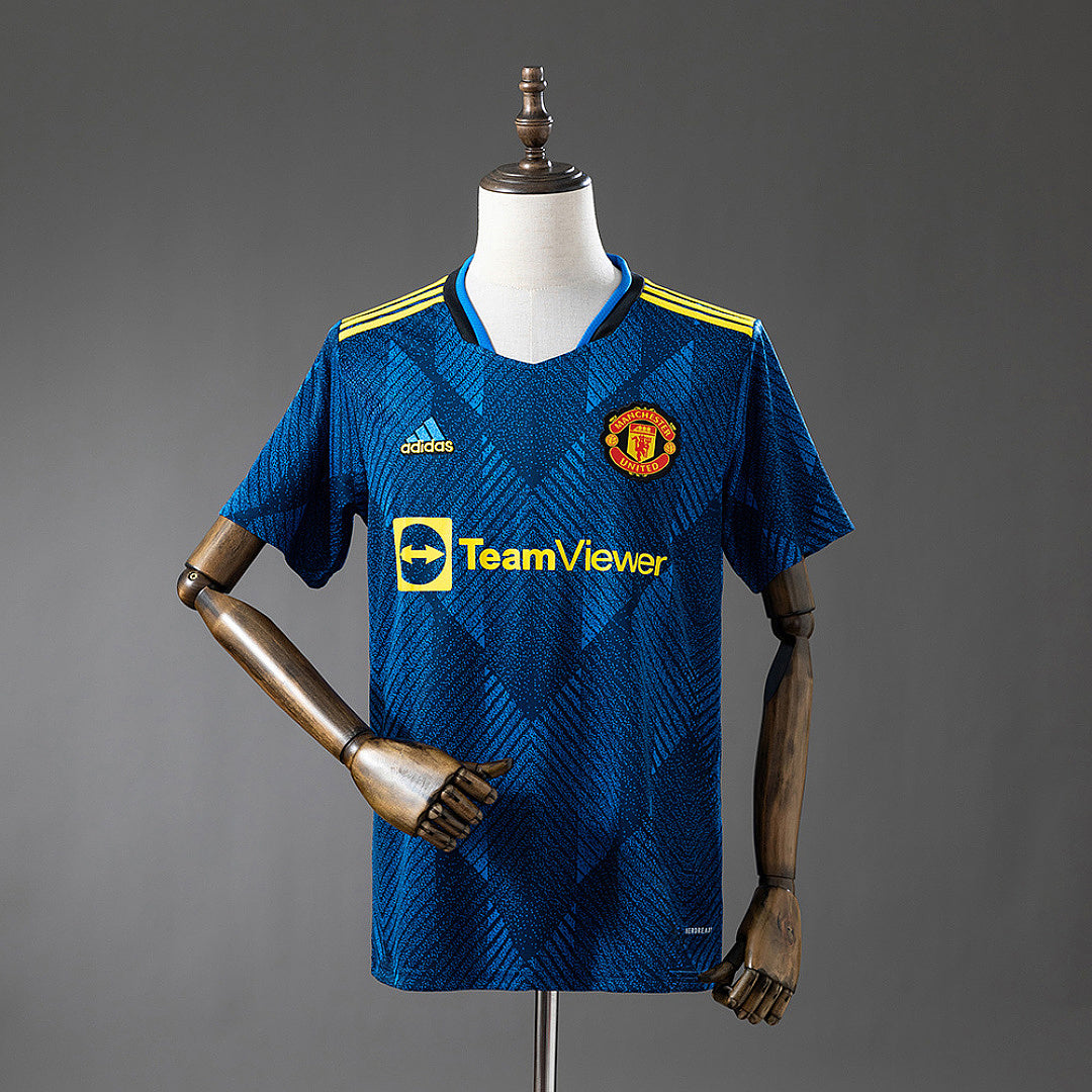 M-U 21/22 Third Away Retro Jersey - imagem 1