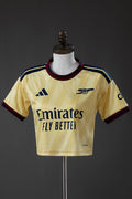 Arsenal 26/27 second-guest women's crop top - imagem 1