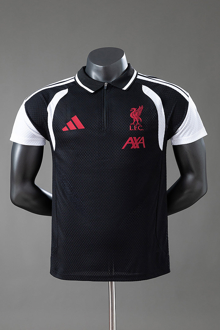 LFC 26/27 Player Version Training Polo Black Jersey - imagem 1