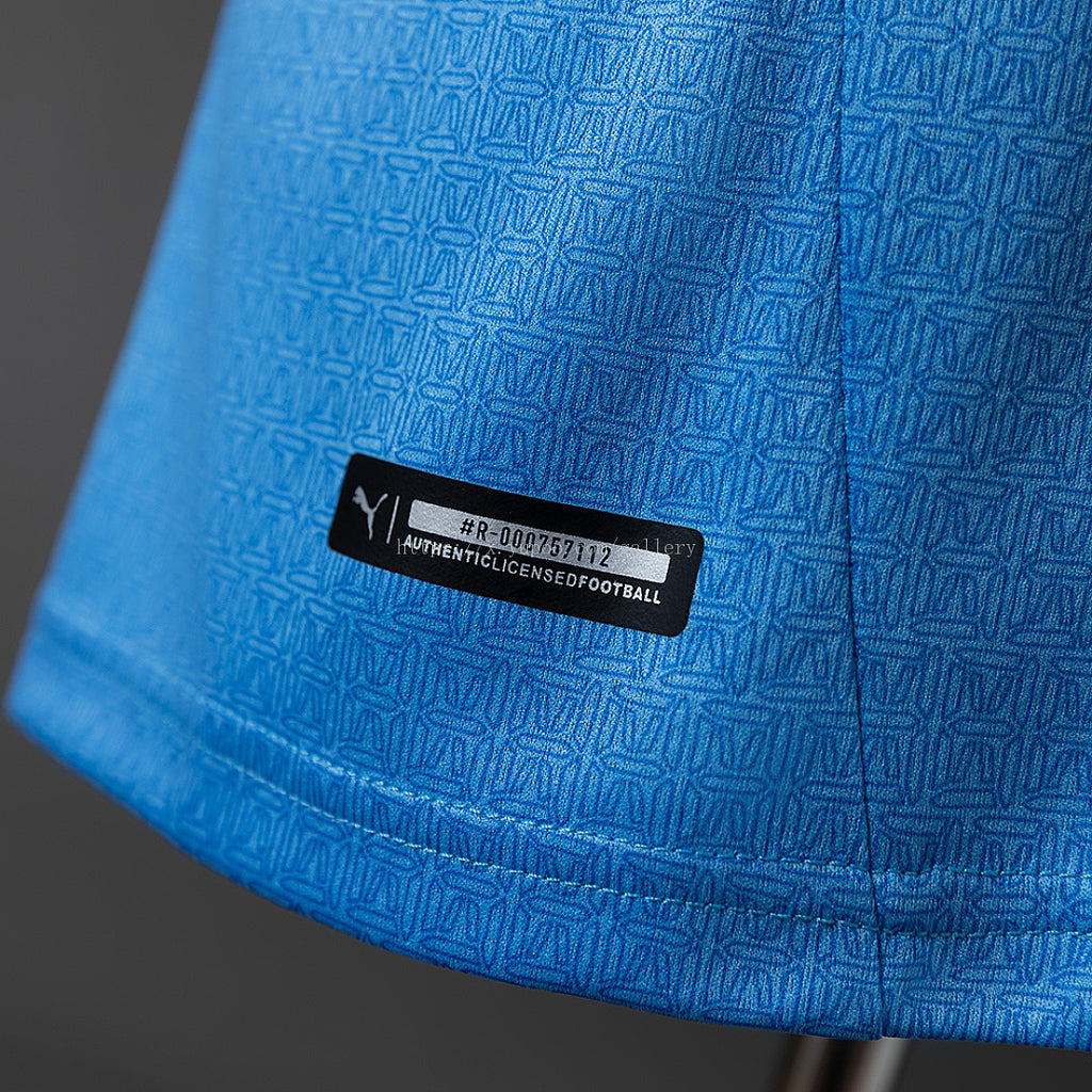 Manchester City 21/22 Home Retro Jersey - imagem 3