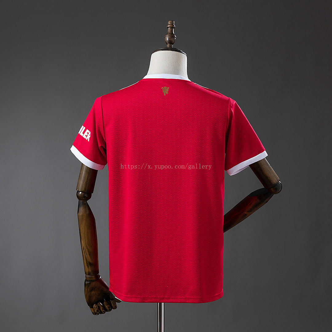 M-U 21/22 Home Retro Jersey - imagem 3