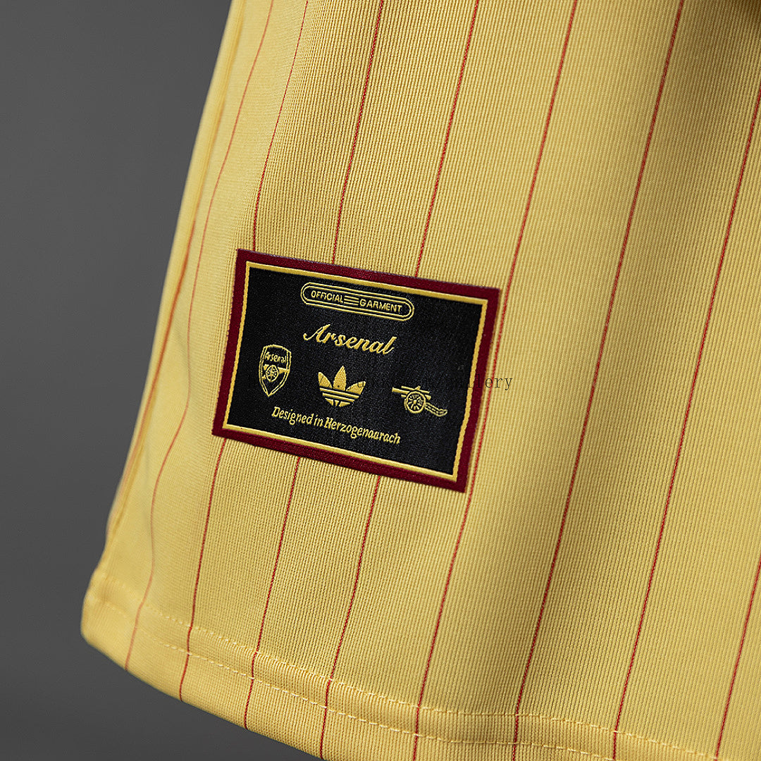 Arsenal Terrace Icons T-Shirt Yellow - imagem 3