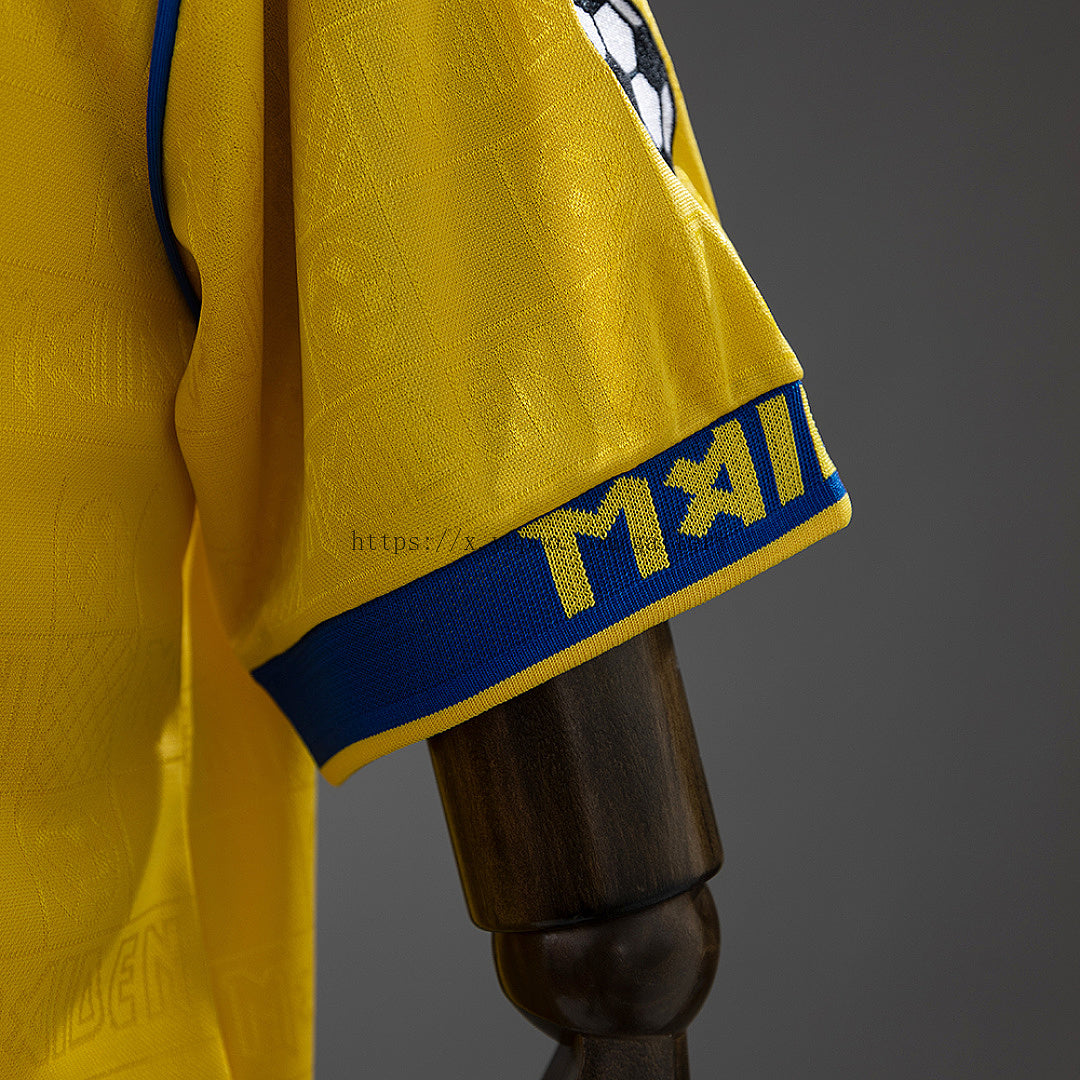 Iron Maiden x West Ham United 2008 Retro Yellow Jersey - imagem 3