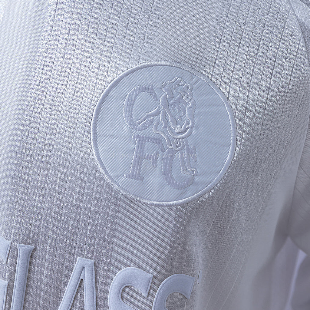 Chelsea 98/00 White Retro Jersey - imagem 4