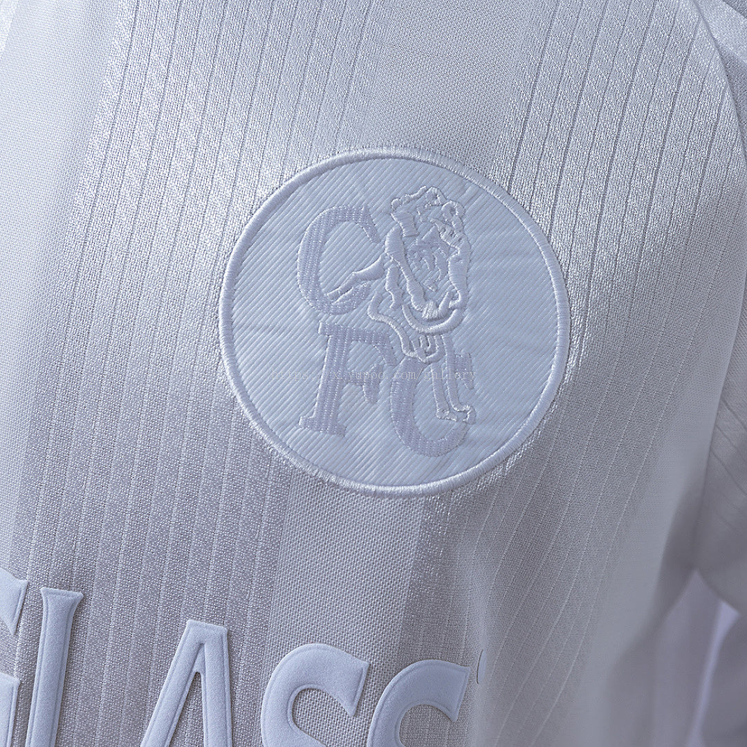 Chelsea 98/00 White Retro Jersey - imagem 4