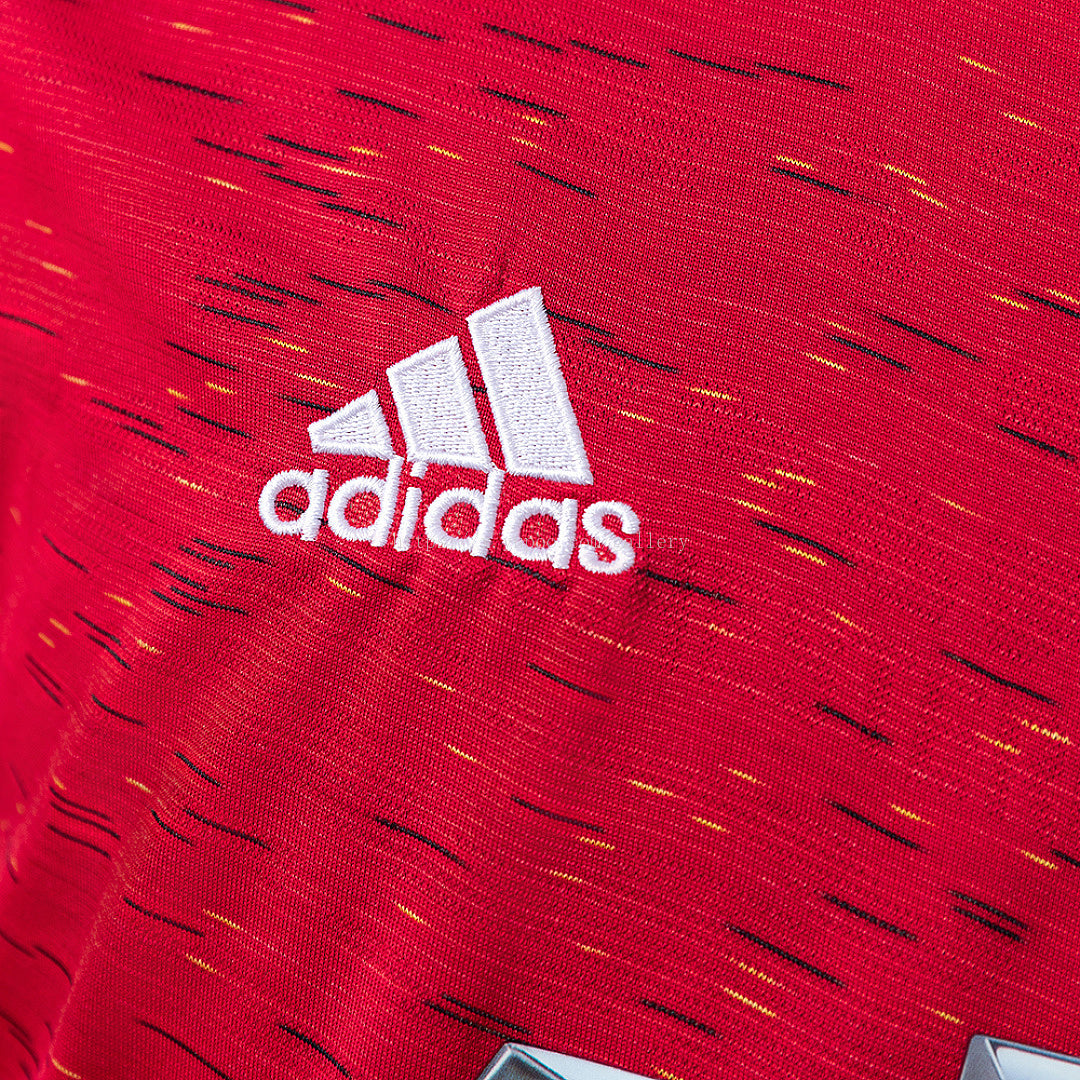 M-U 20/21 Home Retro Jersey - imagem 5
