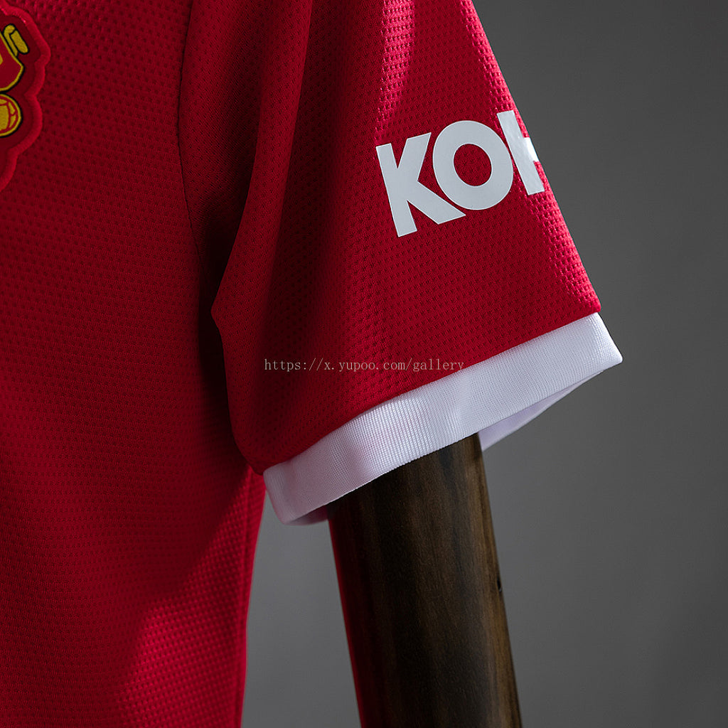 M-U 21/22 Home Retro Jersey - imagem 5