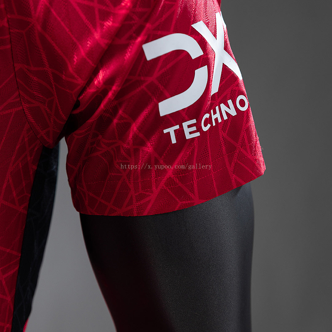 M-U 23/24 Home Retro Player Version Jersey - imagem 5