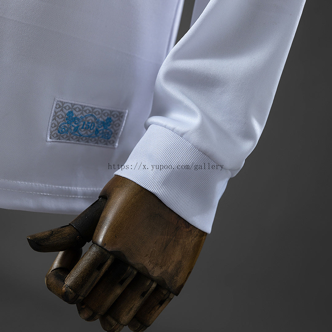 Blackburn Rovers 150th Anniversary Edition Long-Sleeved White Jersey - imagem 5