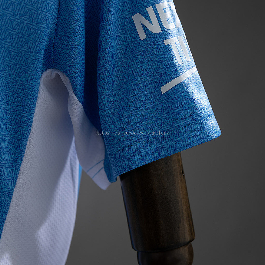 Manchester City 21/22 Home Retro Jersey - imagem 5