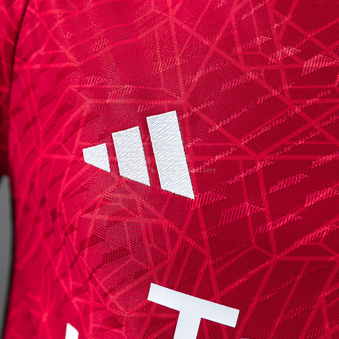 M-U 23/24 Home Retro Player Version Jersey - imagem 6