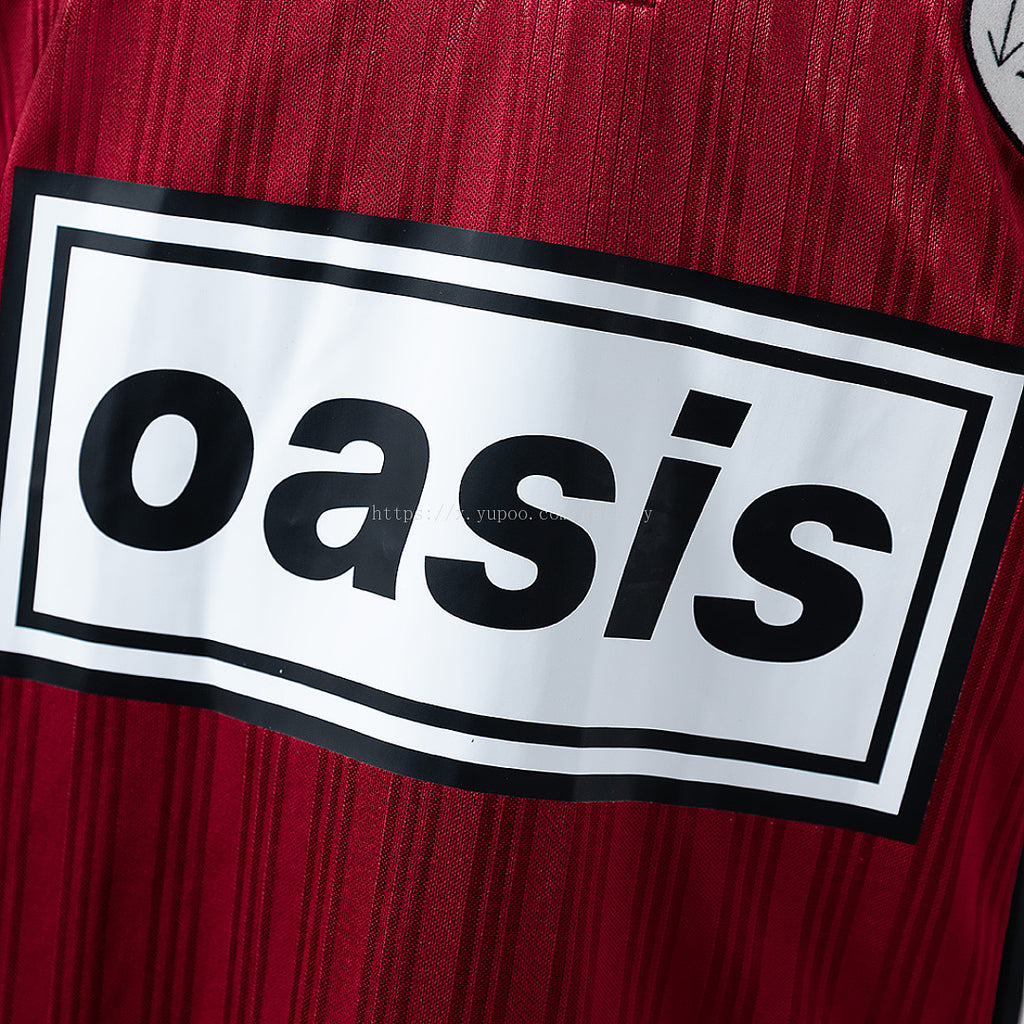 Oasis 1996 Retro - Red Jersey - imagem 6