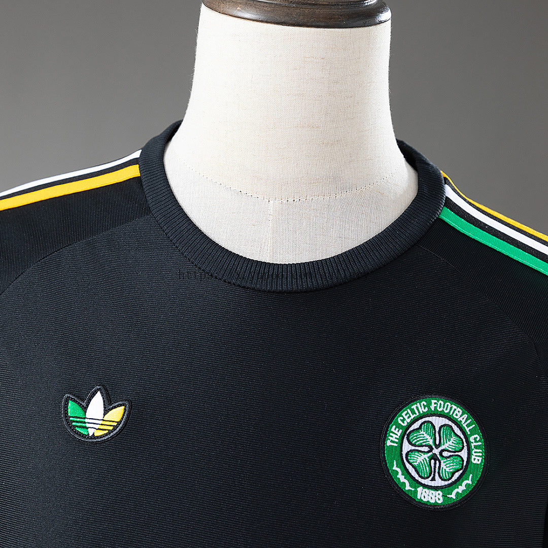 Celtic Terrace Icons T-Shirt Black - imagem 6