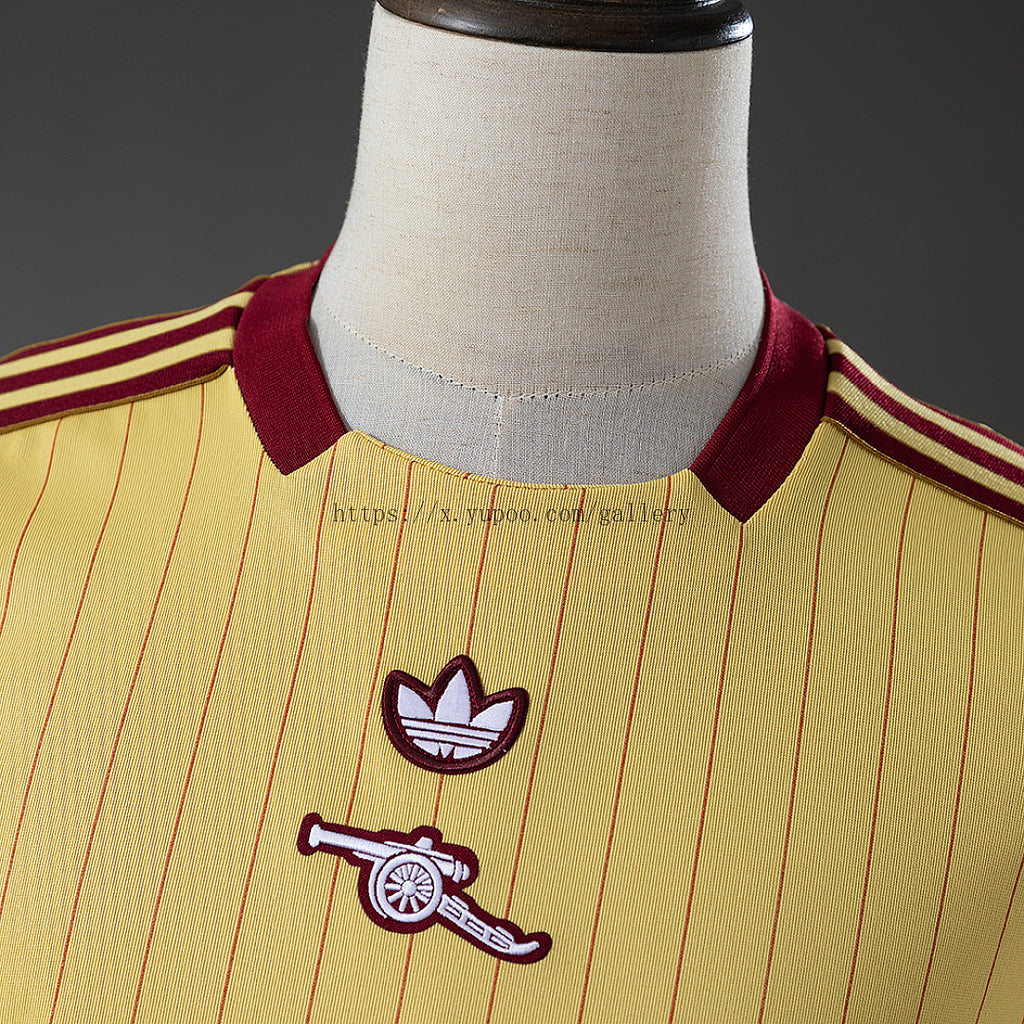 Arsenal Terrace Icons T-Shirt Yellow - imagem 6