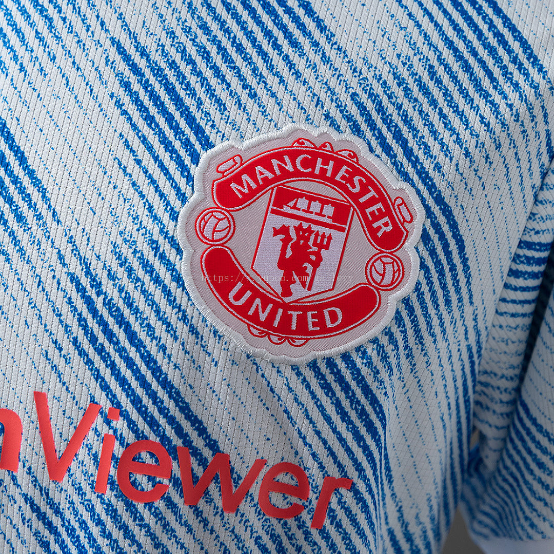 M-U 21/22 Away Retro Jersey - imagem 6