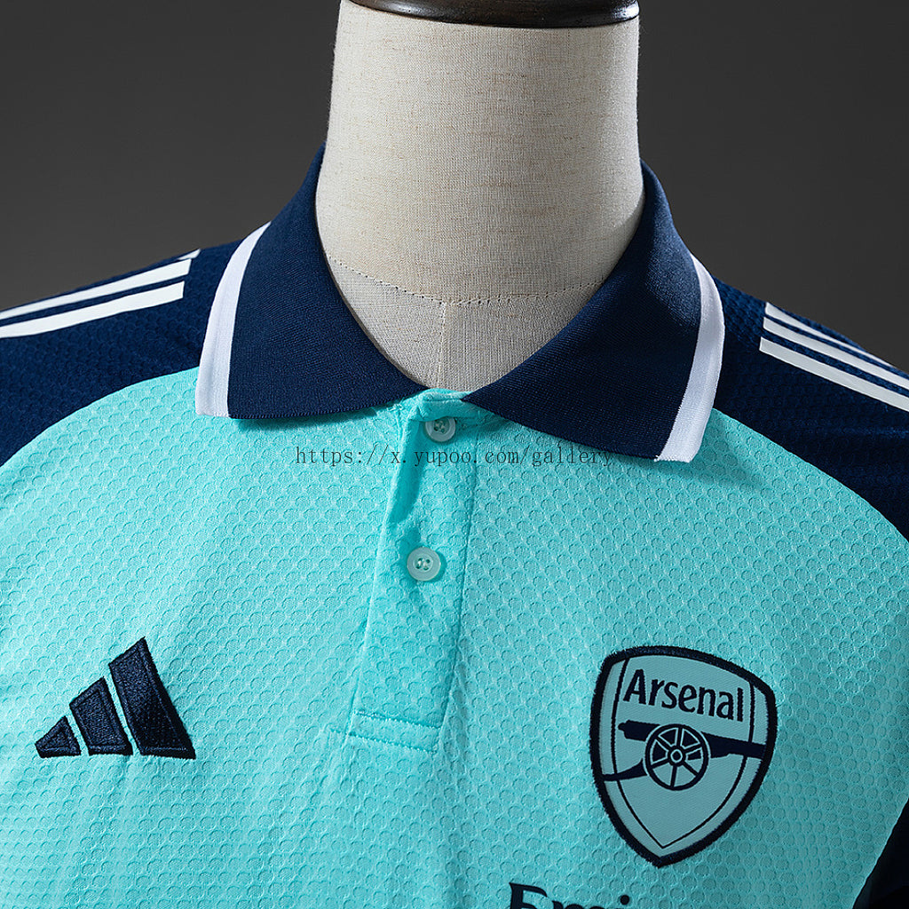Arsenal 25/26 POLO - Light Green - imagem 6
