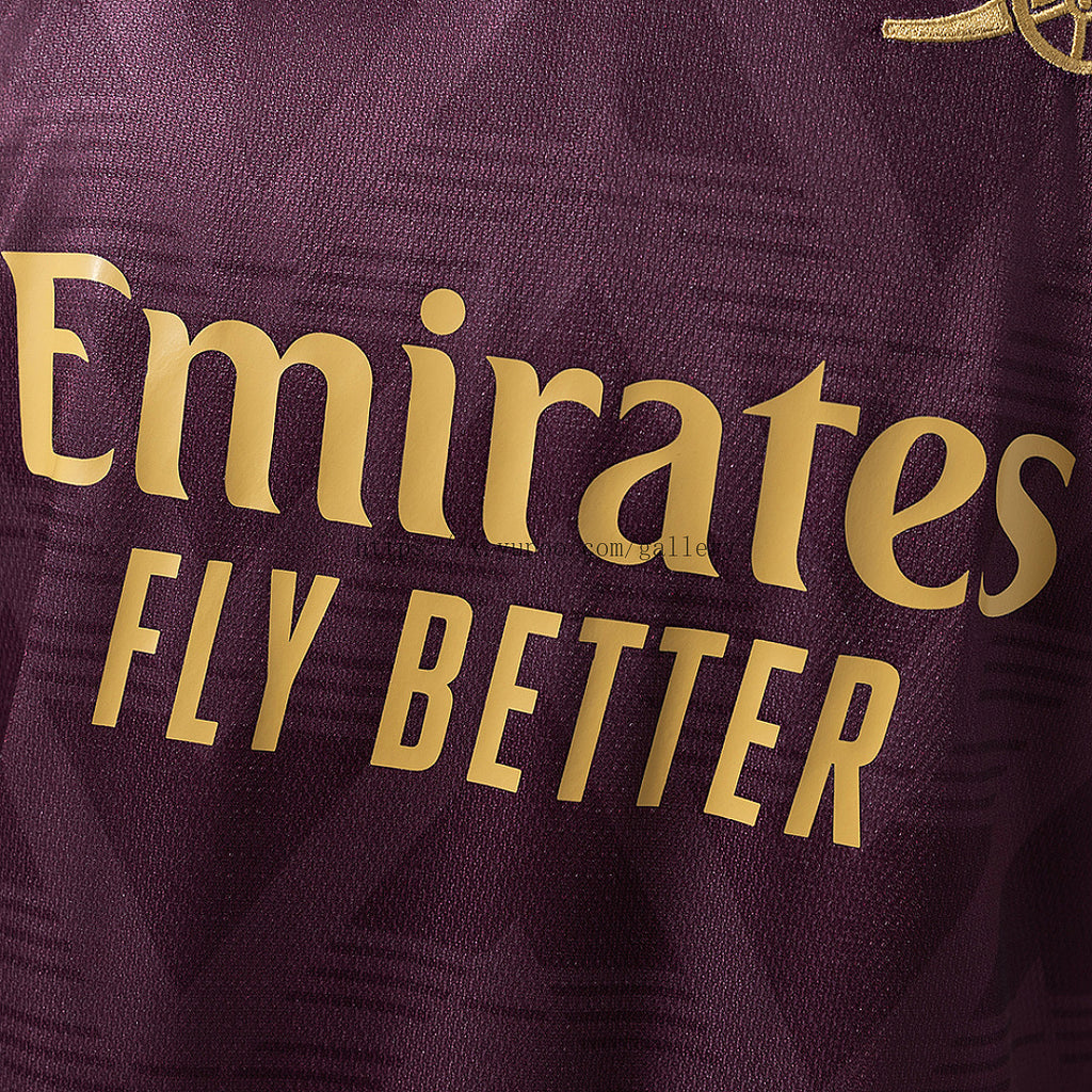 Arsenal 25/26 Special Edition - Maroon Jersey - imagem 6
