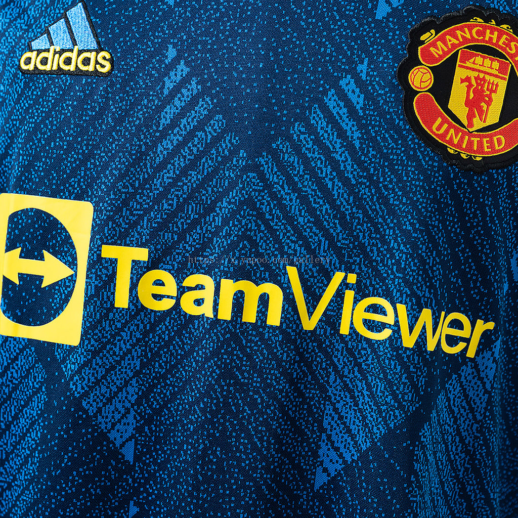 M-U 21/22 Third Away Retro Jersey - imagem 7