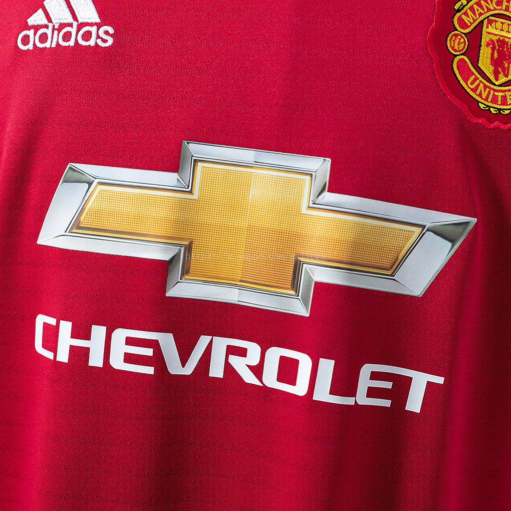 M-U 18/19 Home Long-Sleeve Retro Jersey - imagem 7