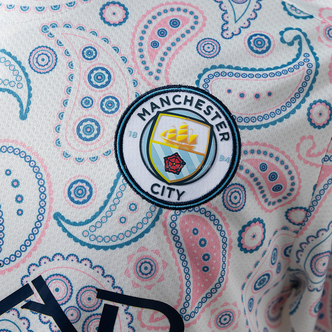 Manchester City 20/21 Third Away Retro Jersey - imagem 7