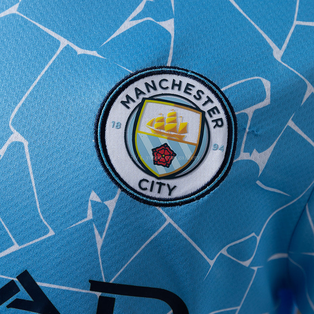 Manchester City 21/22 Home Retro Jersey - imagem 7