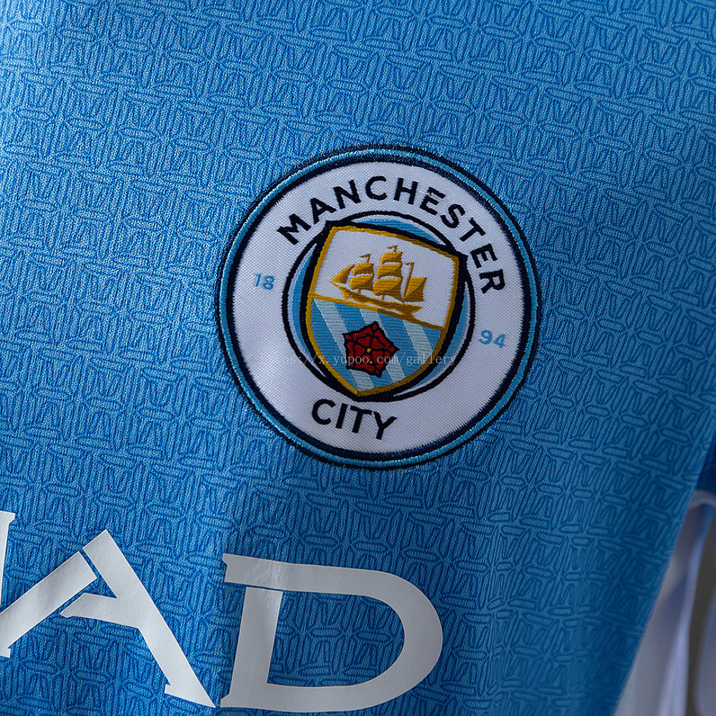 Manchester City 21/22 Home Retro Jersey - imagem 7