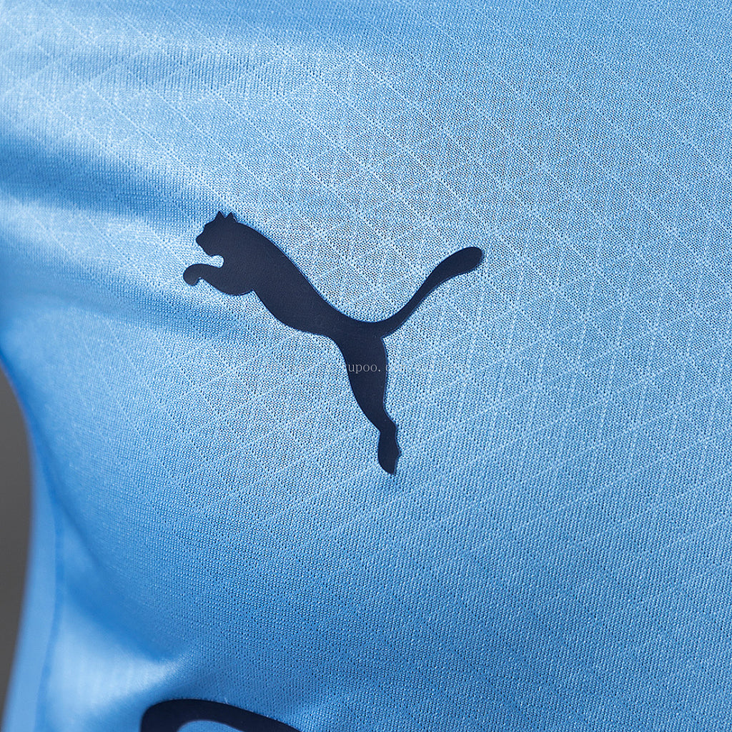 Manchester City 25/26 Home Long-Sleeve Player Version Jerseys - imagem 8