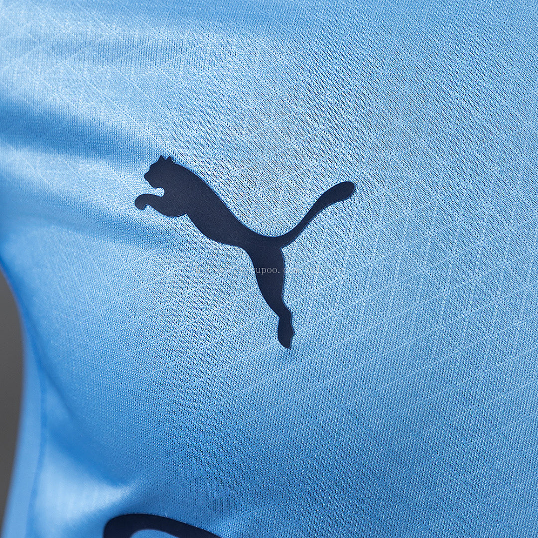 Manchester City 25/26 Home Long-Sleeve Player Version Jerseys - imagem 8