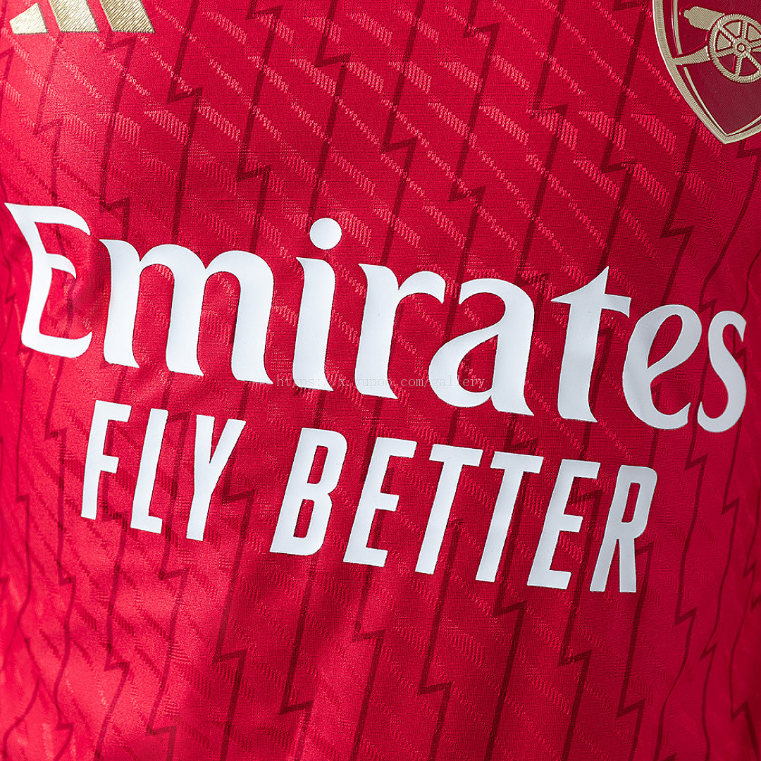 Arsenal 23/24 Home Retro Player version Jersey - imagem 8