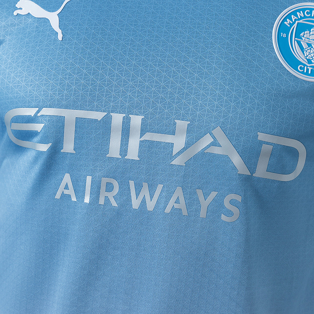 Manchester City 26/27 Home Player Version Long Sleeved Jersey - imagem 8