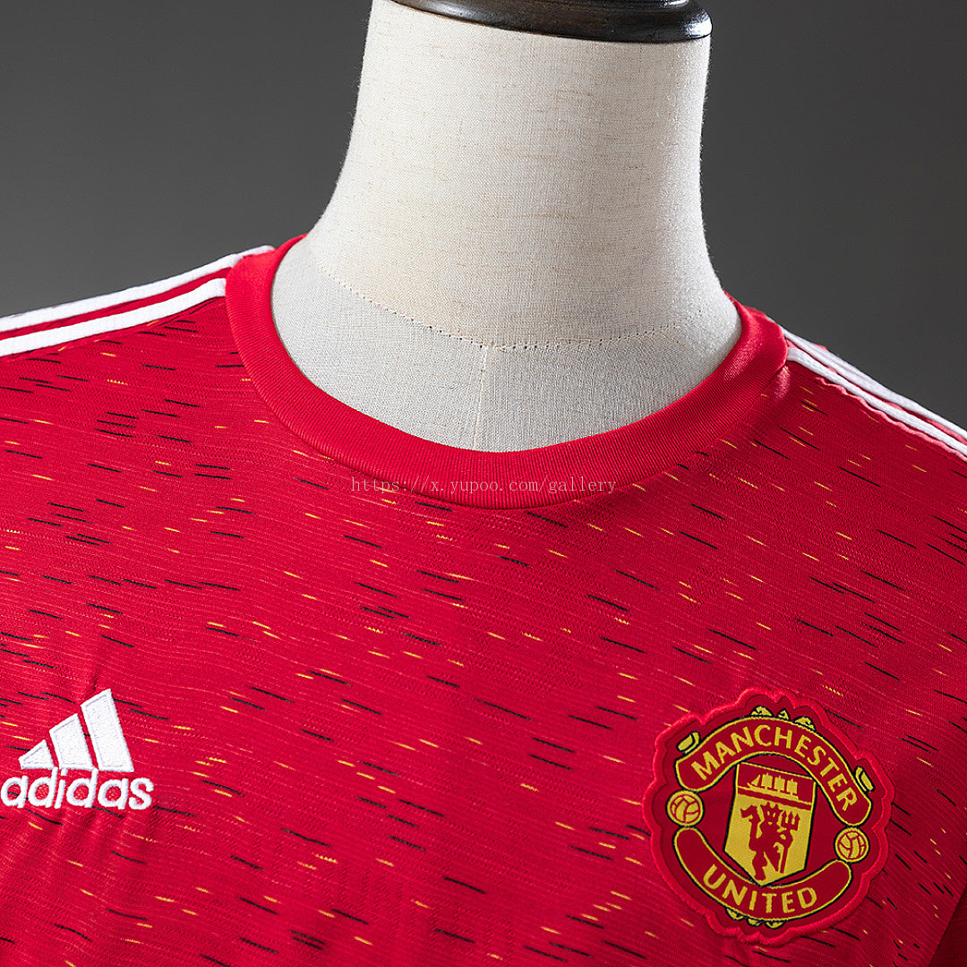 M-U 20/21 Home Retro Jersey - imagem 8