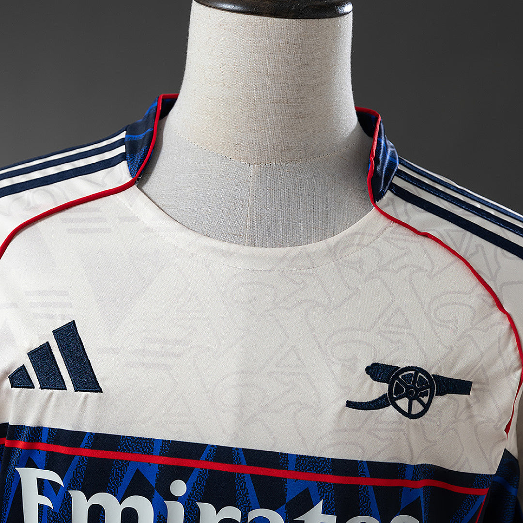 Arsenal 25/26 Pre-Match- Beige Jersey - imagem 8