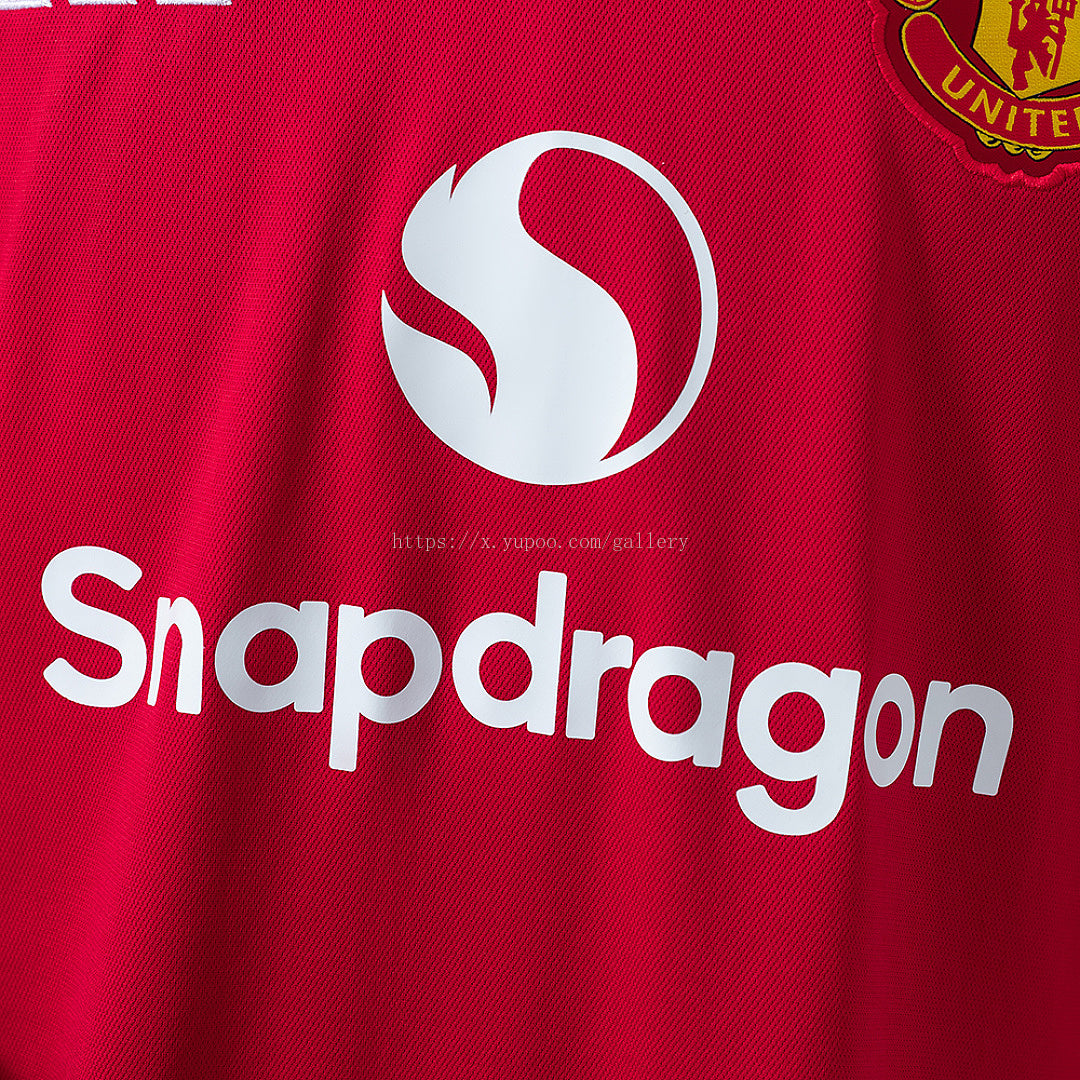 M-U 26/27 Home Long Sleeved Jersey - imagem 8