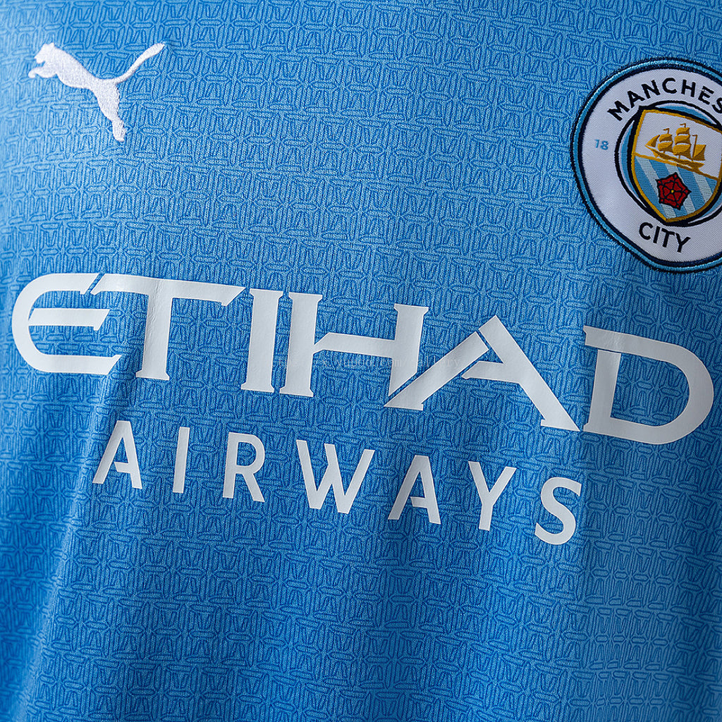 Manchester City 21/22 Home Retro Jersey - imagem 8
