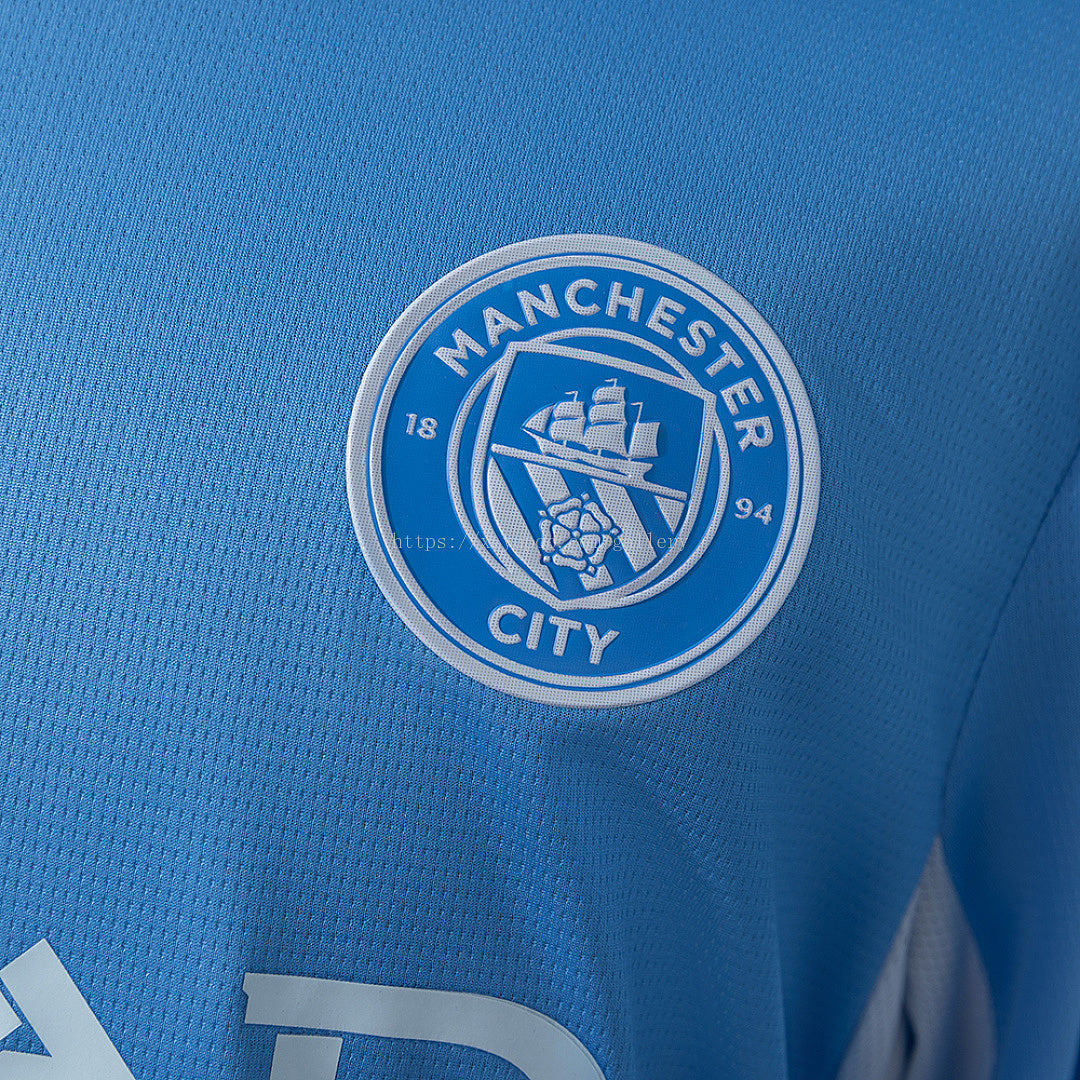 Manchester City 26/27 Home Long Sleeved Jersey - imagem 8