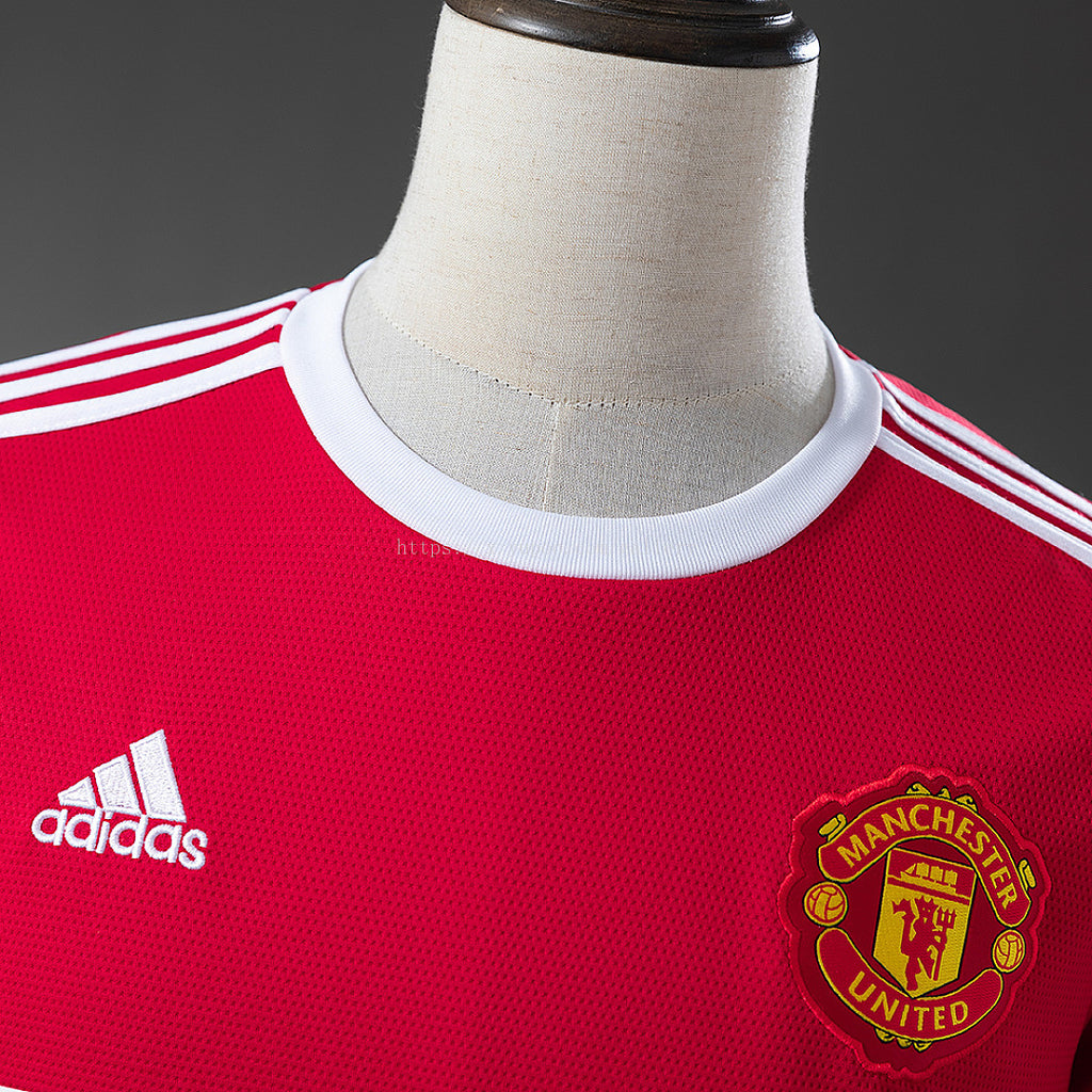 M-U 21/22 Home Retro Jersey - imagem 9