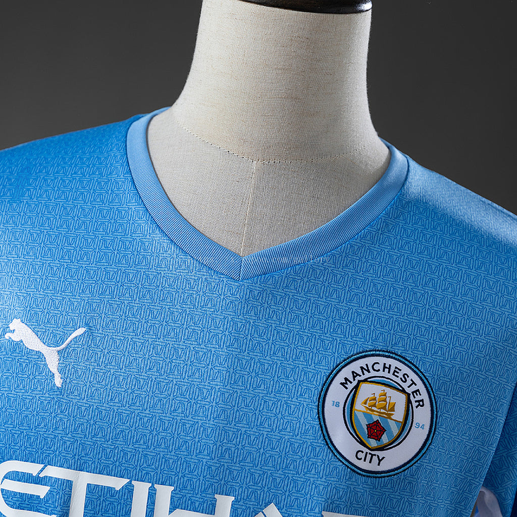 Manchester City 21/22 Home Retro Jersey - imagem 9