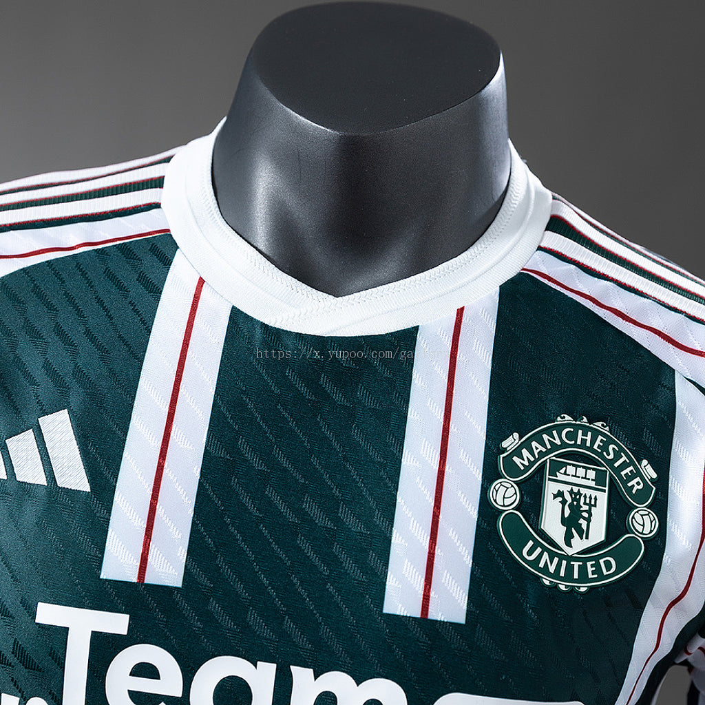 M-U 23/24 Away Retro Player Version Jersey - imagem 9