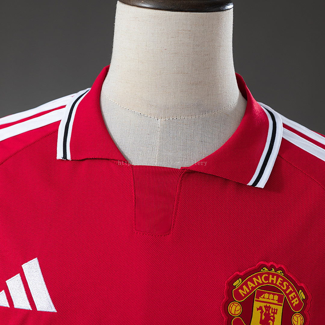 M-U 26/27 Home Long Sleeved Jersey - imagem 9